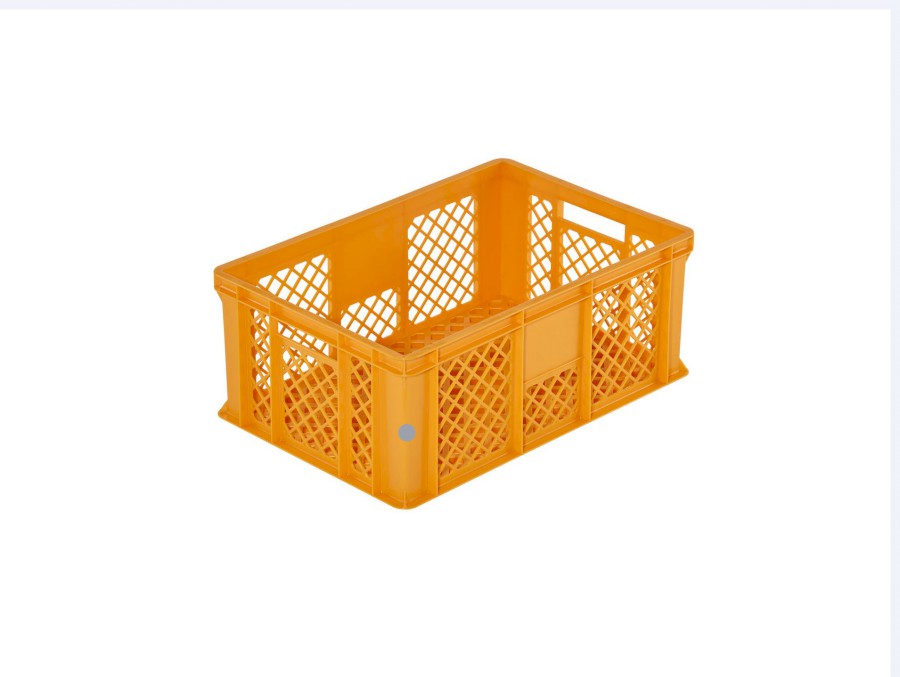 Přepravka 2-250 šedá, OÚ, perforovaná